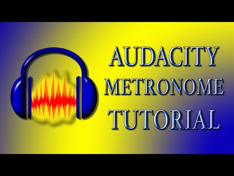 Audacity: Metronome/Click Track Tutorial