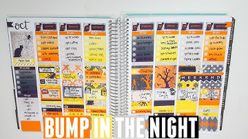 Plan With Me! | Sassy Apple Studio Bump In The Night (Rewind)