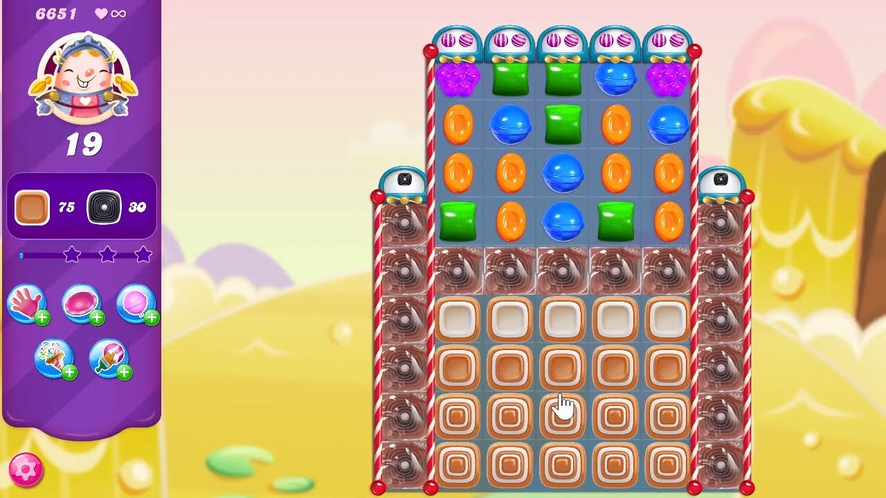 Candy Crush Saga LEVEL 6661 NO BOOSTERS - YouTube