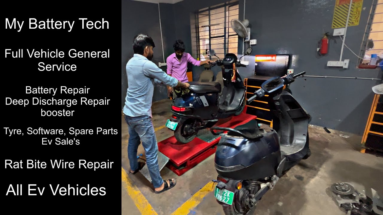 Better Than Ola Service Centre Complete GENERAL Service in My Battery Tech Ola S1x Plus Gen 3 ₹1040
