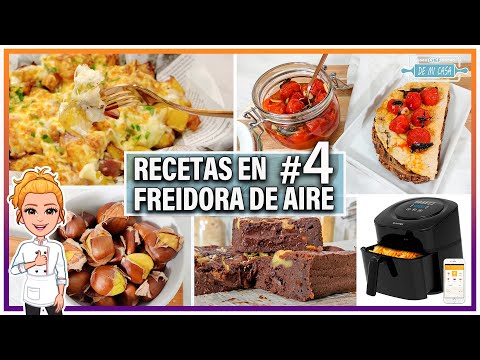 ✅ 5 RECETAS en FREIDORA sin ACEITE #4 👍FÁCILES y DELICIOSAS 😋 en la AIRFYER Blitzwolf BW-AF1