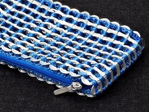 Escama Studio - Recycled Pull Tab Clutch Escama Studio - Recycled Pull Tab Clutch