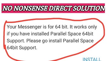 parallel space 64 bit not working problem solved 100% free enjoy 😘😘