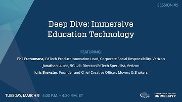 Design Sprint Session #5: Deep Dive - Immersive Education Technology