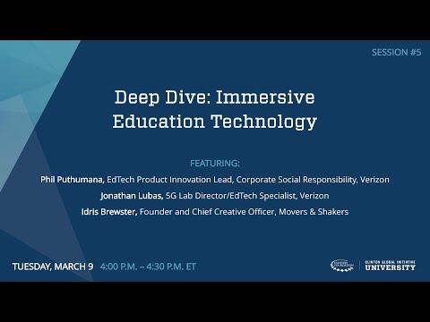 Design Sprint Session #5: Deep Dive - Immersive Education Technology