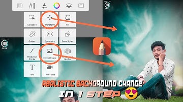 Autodesk Sketchbook HD QUALITY Background Change Tutorial 😲 | HD Manipulation | HQ EDITZ