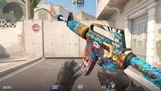 M4A1-S | Player Two 4x Copenhagen Flames HOLO | Stockholm 2021 Sticker Combo Craft Counter Strike 2