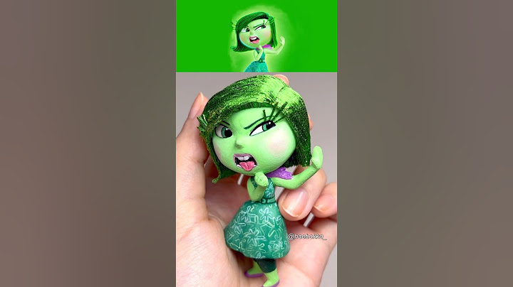 3d펜으로 인사이드아웃 까칠이 만들기! I made a Inside Out DISGUST!🥦