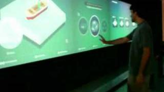 Like minory report interface