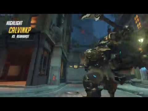 Overwatch鬥陣特攻精華重播 萊因的月牙天沖 (好快有新的HL合集)