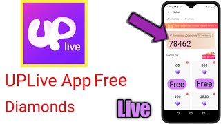 UpLive App Se Free Diamonds Kaise Badaye_How to Earn Free Diamonds UpLive throwing clipclap//2021 screenshot 3