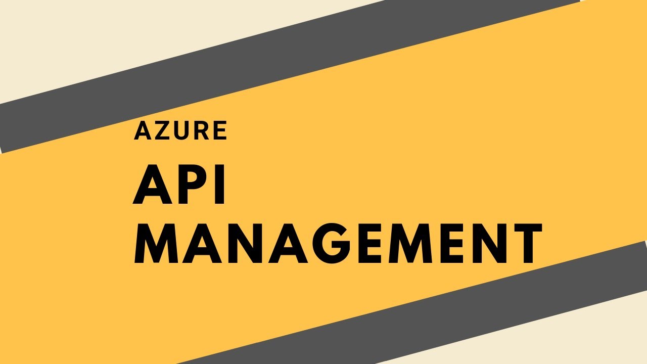 Deep dive in Azure API Management - YouTube