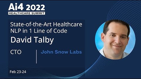 State-of-the-Art Healthcare NLP in 1 Line of Code with John Snow Labs