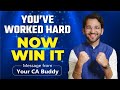 Ultimate Motivation for Every CA Student! | CA Inter, CA Final | ICAI | CA Shubham Singhal