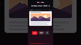 How to Screenshot Just Part of Your Screen #shorts
