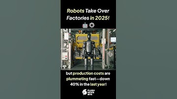 Robots Take Over Factories in 2025! 🤖⚙️ #HumanoidRobots #FactoryAutomation #AIrobots #Robotics2025