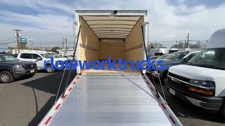 2025 Chevy W5500 XD gas equipped with a 18’ Morgan Proscape van body