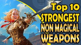 Top 10 NonMagical Weapons in DnD 5e