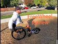 FREEWHEEL wheelchair attachment review by Dan Kotter who is paraplegic. CHECK IT OUT! WE LOVE IT!