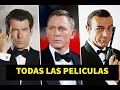TODAS LAS PELICULAS DE JAMES BOND  AGENTE 007