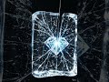 (Satisfying ASMR): Slicing Diamond Heart Ice Block 💎🧊 #Shorts #oddlysatisfying