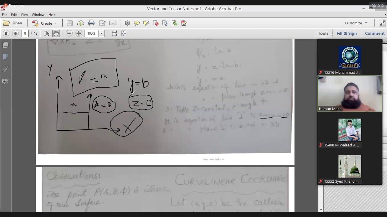 lec 12 vector & tensor analysis - YouTube