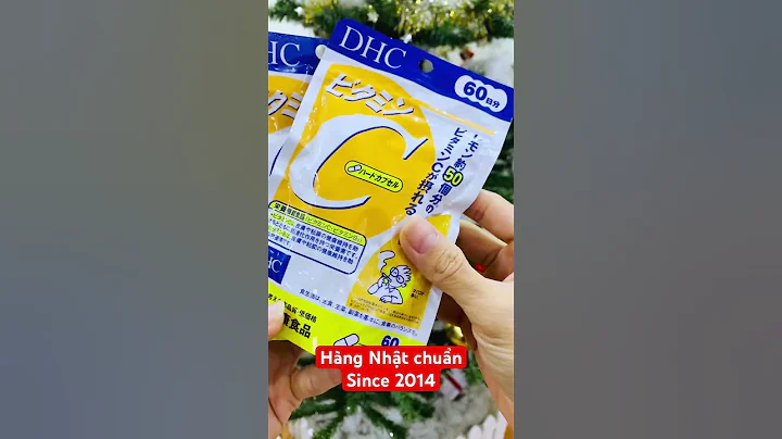 Viên uống vitamin C DHC 1000mg #hangnhatchuan #vitaminc #dhc #dhcvietnam #vitamin