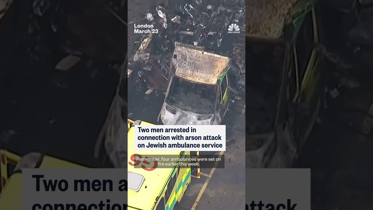 2 arrested in connection to attack on Jewish ambulances
