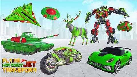 Grand Multi Robot Transform Jet War