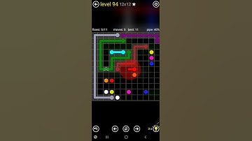 How To Solve Flow Free Bridges 12x12 Mania Pack Level 94 Board Walk Through Solution Walkthrough