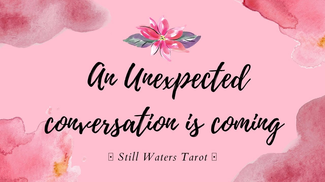 An Unexpected Conversation You Don’t See Coming 