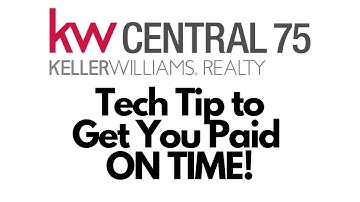 A Tech Tip to Get You Paid ON TIME! - Command Opportunities