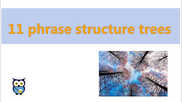 11 phrase structure trees
