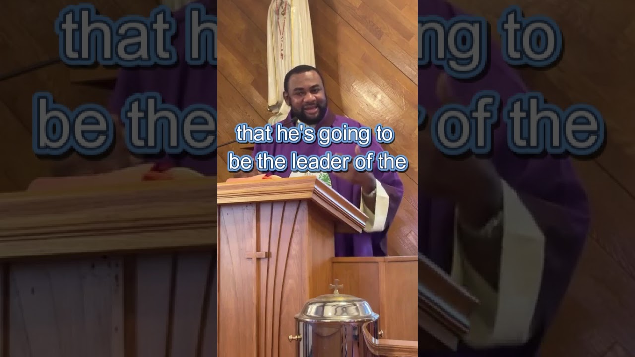 Servant Leadership: The Radical Lesson Jesus Taught His Closest Disciples  Father Michael Omachi