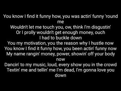 Kevin Gates Funny How Lyrics Youtube