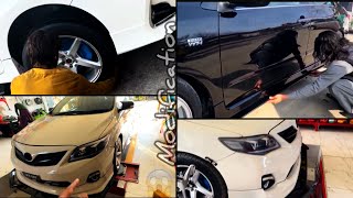 Toyota Corolla Modified |🖤 Cars detailing , modification || Short clips