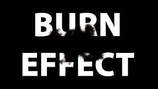 Burn Text Effect - Premiere Pro Tutorial