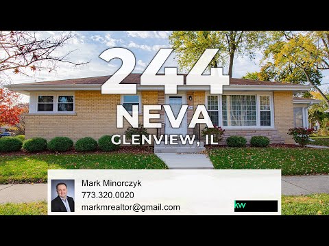 244 Neva Avenue, Glenview, IL home video tour