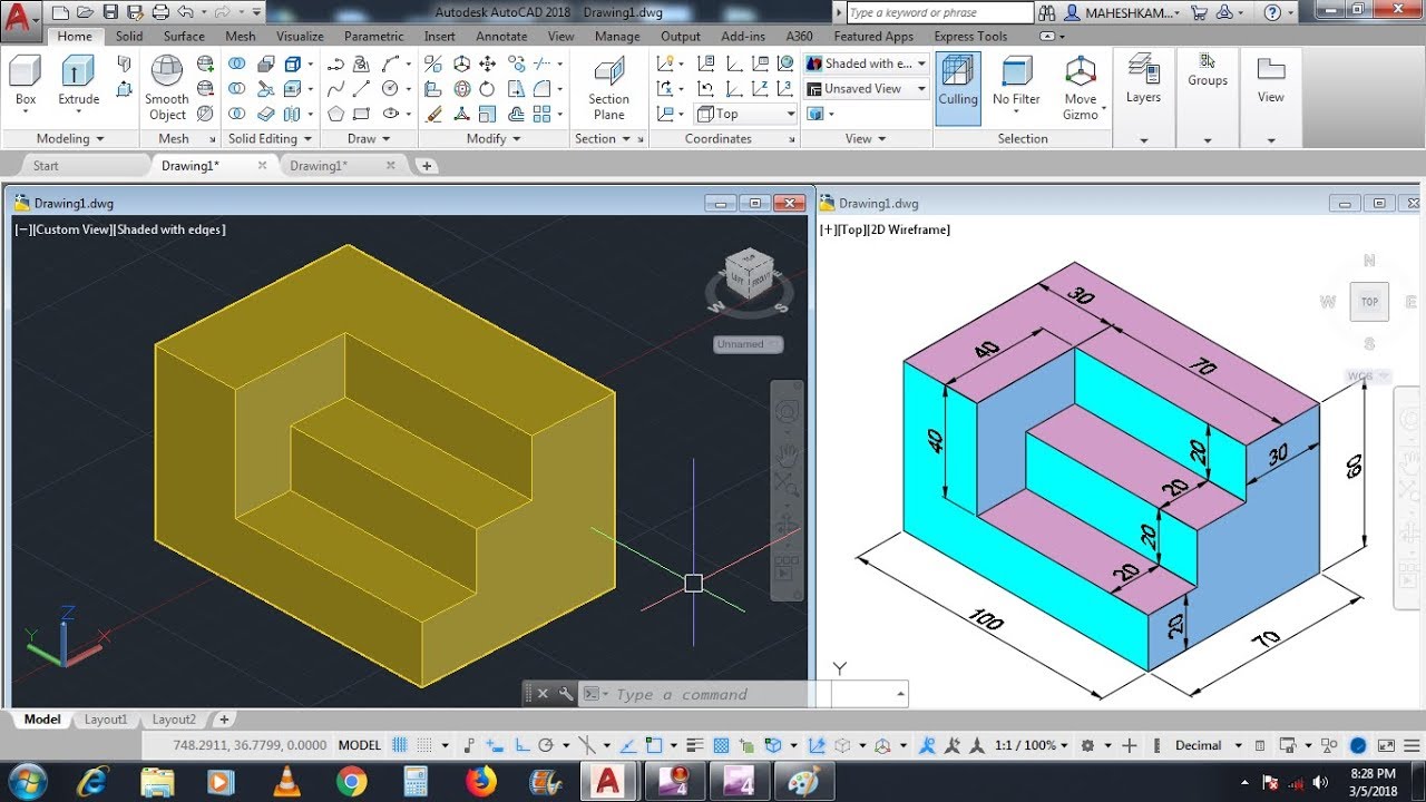 AutoCAD 3D Designing for Beginners  Basic To Advance 