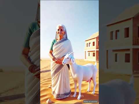 A grandmother and