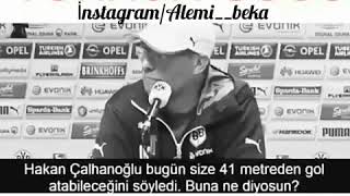 Hakan Çalhanoğlu 40 Metreden Affetmi̇yor Türkün Gücü