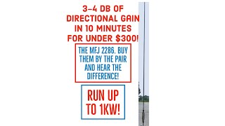 HRL！ 152 Rush Limbaughをトップ40のDJとして紹介し、デュアル垂直アンテナのゲインを上げる方法を紹介します。