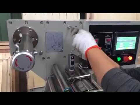Date printer setting for flow packing machine