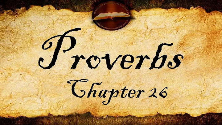 Proverbs Chapter 26 | KJV Audio (With Text)