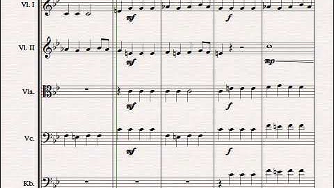 Thumbnail of Rondeau from Sinfonie de Fanfares (Jean-Joseph Mouret) - Strings - Sheet Music by Johannes Christ