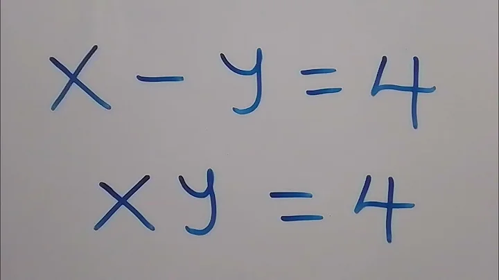 A Nice Maths Olympiad Algebra Problem | X=? Y=?