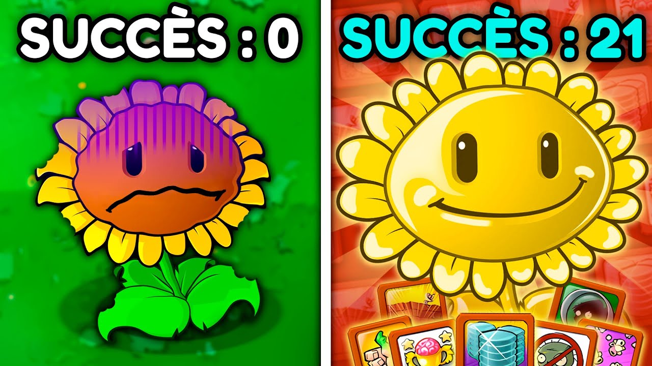 J'ai 100% Plants vs. Zombies (TOUS les succès)