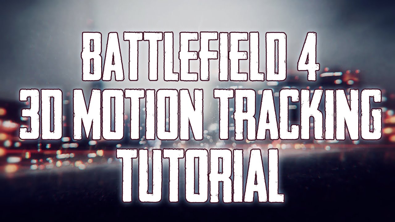 3D Motion Tracking Tutorial (Vegas,Boujou,C4D). - YouTube