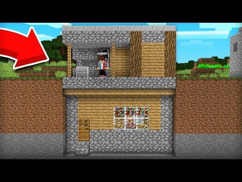 ЗАЧЕМ ЖИТЕЛЬ ПОСТРОИЛ ДОМ ПОД МОЕЙ КУЗНИЦЕЙ В МАЙНКРАФТ | Компот Minecraft