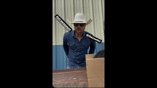 RMR New Straw Hat from The CowLot! #cowboyhat #thecowlot #strawseason